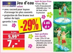 Norma Jeu d'eau offre