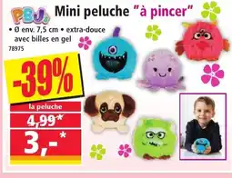 Norma PBJ Mini peluche à pincer offre