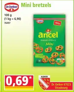 Norma DR OETKER Mini bretzels offre