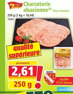 Norma Charcuterie alsacienne offre