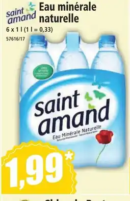 Norma SAINT AMAND Eau minérale naturelle offre