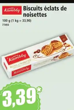 Norma KAMBLY Biscuits éclats de noisettes offre