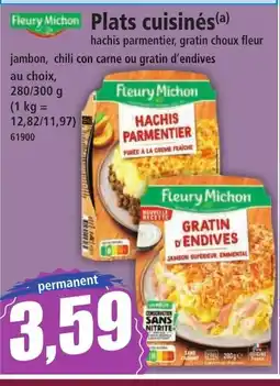 Norma FLEURY MICHON Plats cuisinés offre