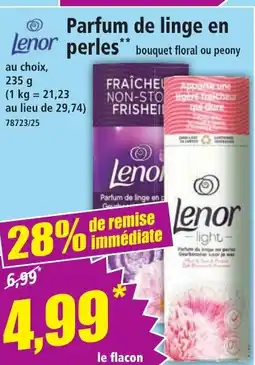 Norma LENOR Parfum de linge en perles offre