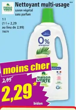 Norma MAISON VERTE Nettoyant multi-usage offre