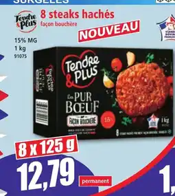 Norma TENDRE PLUS 8 steaks hachés offre