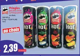 Norma PRINGLES goût pizza, tzatziki ou fromage piment offre