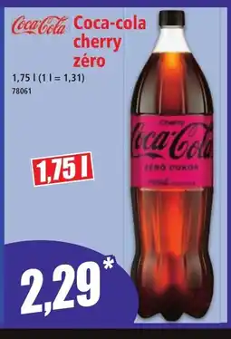 Norma COCA-COLA cherry zéro offre