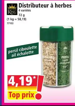 Norma Distributeur à herbes offre