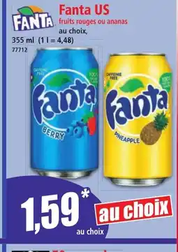 Norma FANTA Us fruits rouges ou ananas offre