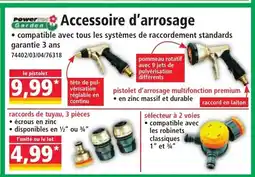 Norma Accessoire d'arrosage offre