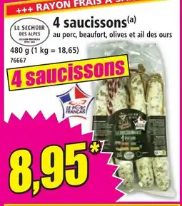 Norma 4 saucissons offre