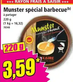 Norma Munster spécial barbecue offre