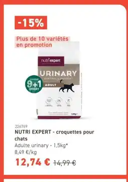 Tom&Co NUTRI EXPERT croquettes pour offre