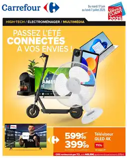 Carrefour TCL Téléviseur QLED 4K offre