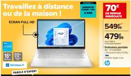 Carrefour HP Ordinateur portable offre
