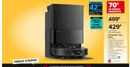 Carrefour Aspirateur robot laveur offre