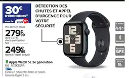 Carrefour Apple Watch SE 2e génération offre