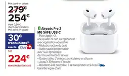 Carrefour Airpods Pro-2 offre