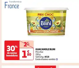 Auchan BLINI Guacamole offre