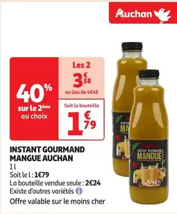Auchan AUCHAN Intant gourmand mangue offre