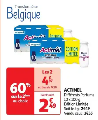 Auchan ACTIMEL offre