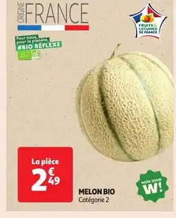 Auchan Melon bio offre