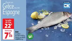 Auchan Bar offre