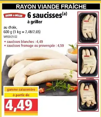 Norma 6 saucisses offre