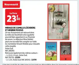 Auchan Mirage de camilla läckberg et henrik fexeus offre