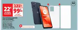Auchan Pack motorola e15 64go avec accessoires offre
