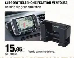 Autobacs Support téléphone fixation ventouse offre