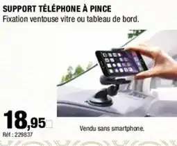Autobacs Support téléphone à pince offre