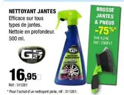 Autobacs Nettoyant jantes offre
