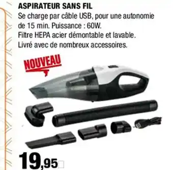 Autobacs Aspirateur sans fil offre