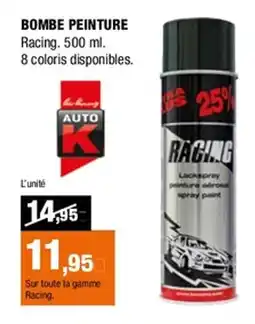 Autobacs Bombe peinture offre