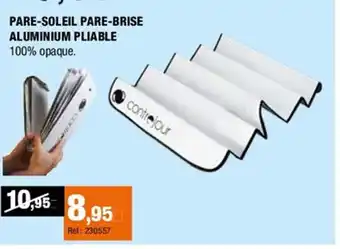 Autobacs Pare-soleil pare-brise aluminium pliable offre