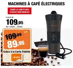 Autobacs Machines à café électriques offre