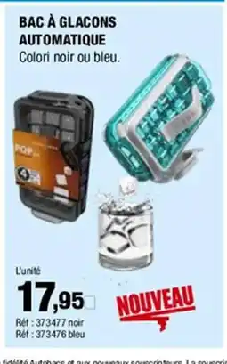 Autobacs Bac à glacons automatique offre