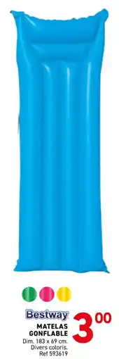 Trafic Bestway matelas gonflable offre
