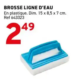 Trafic Brosse ligne d'eau offre