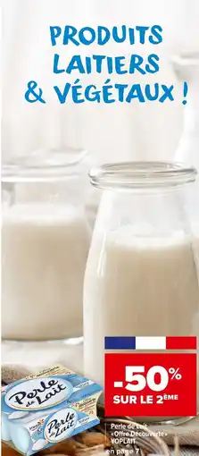 Carrefour Market YOPLAIT Perle de Lait «Offre Découverte>> offre