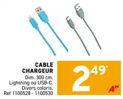 Trafic Cable chargeur offre