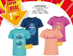 Trafic T shirt enfant offre