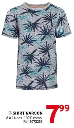 Trafic T shirt garcon offre