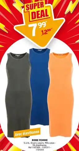 Trafic Robe femme offre
