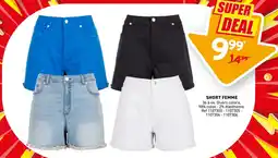 Trafic Short femme offre
