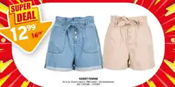 Trafic Short femme offre