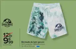 Carrefour Bermuda de bain garçon offre
