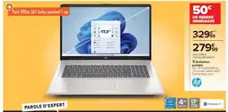 Carrefour Ordinateur portable HP offre
